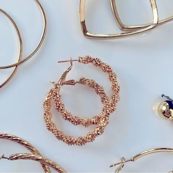 Good Hoop Earrings Lot - Picture 6 of 8